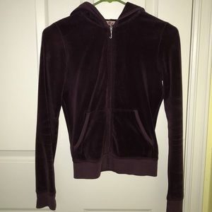 Juicy couture Plum velour jacket